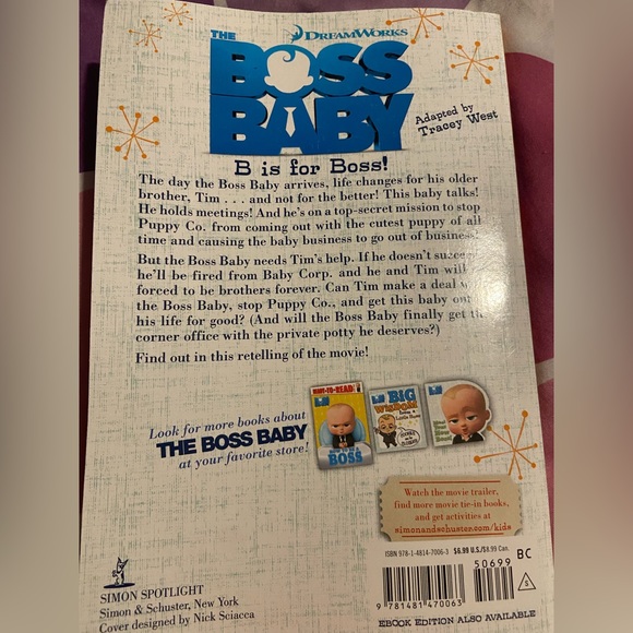 The Boss Baby Children’s Book - Picture 2 of 3
